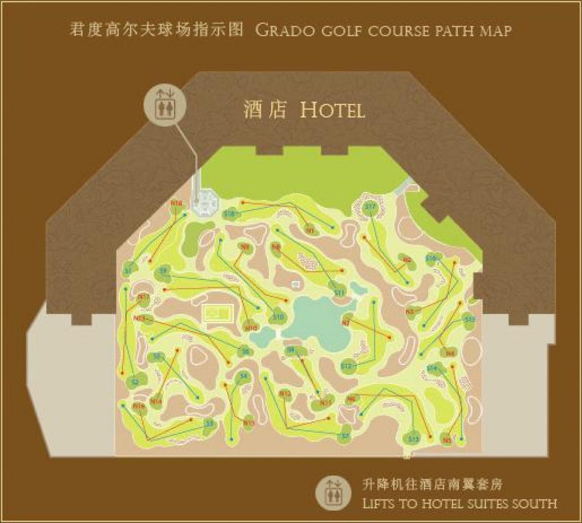 венецијанскиот Macao мапа