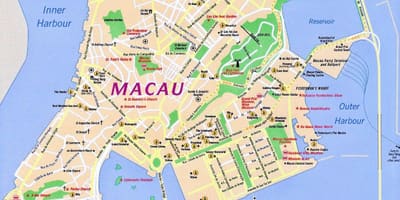 Макао Макао мапа