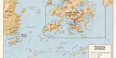 Карта на barra Macau