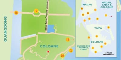 Taipa Macau мапа